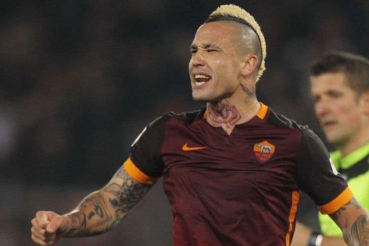 Radja Nainggolan saat masih membela AS Roma di Serie A. (Dok. AS Roma Official)
