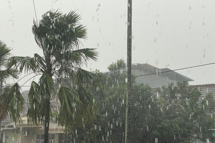 Wilayah Tangerang Selatan diguyur hujan deras. (Dok. Istimewa)