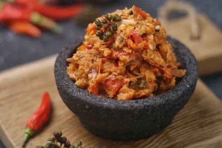Penampilan sambal tuktuk khas Tapanuli, Sumatera Utara. (Dok. resepkoki.id/IG:@agustialidya88)