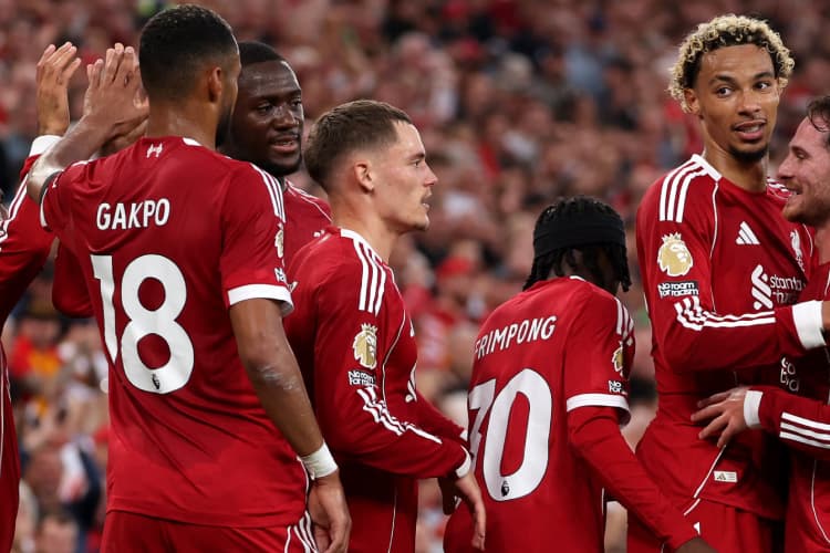 Skuad Liverpool akan menghadapi Aston Villa pada pekan ke-10 Liga Inggris 2025-2026 di Anfield, Minggu (2/11/2025). (Dok. liverpoolfc.com)