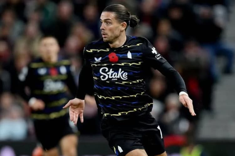 Pemain Everton, Jack Grealish. (Instagram @everton)