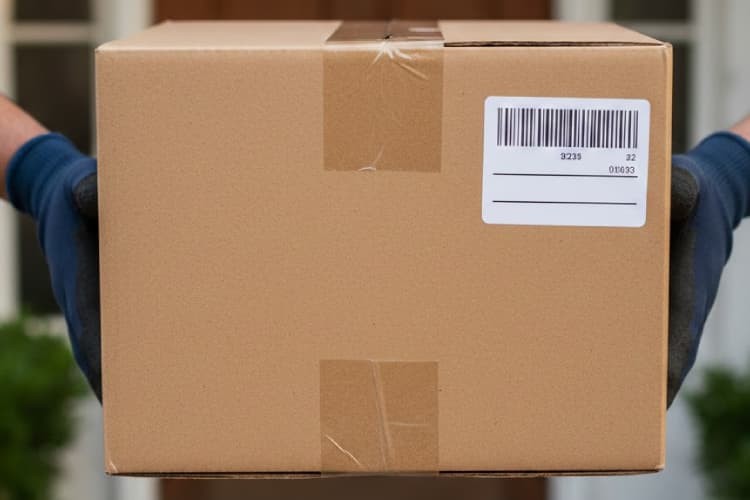 Ilustrasi paket kiriman.